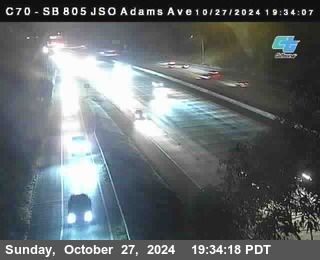 SB 805 at Madison Ave (Off Ramp)