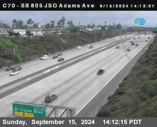 SB 805 at Madison Ave (Off Ramp)