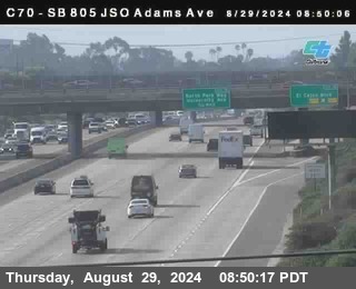 SB 805 at Madison Ave (Off Ramp)