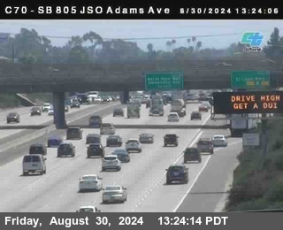 SB 805 at Madison Ave (Off Ramp)