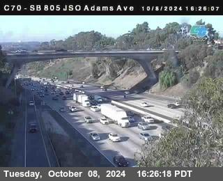 SB 805 at Madison Ave (Off Ramp)