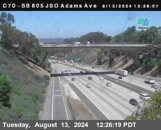 SB 805 at Madison Ave (Off Ramp)