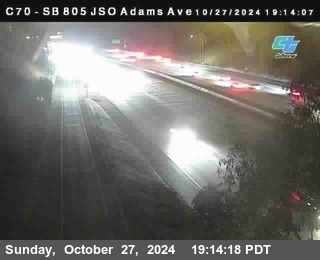 SB 805 at Madison Ave (Off Ramp)