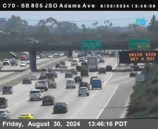 SB 805 at Madison Ave (Off Ramp)