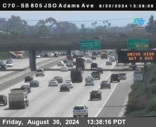 SB 805 at Madison Ave (Off Ramp)