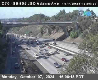 SB 805 at Madison Ave (Off Ramp)