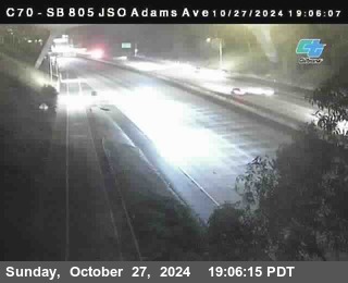 SB 805 at Madison Ave (Off Ramp)