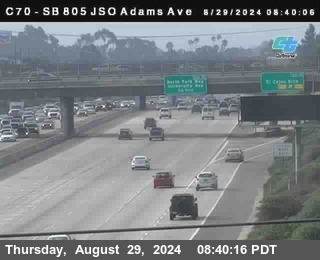 SB 805 at Madison Ave (Off Ramp)