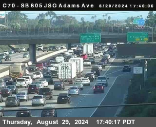 SB 805 at Madison Ave (Off Ramp)