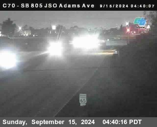 SB 805 at Madison Ave (Off Ramp)