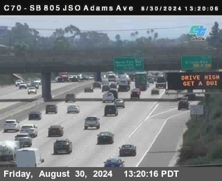 SB 805 at Madison Ave (Off Ramp)