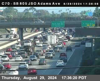 SB 805 at Madison Ave (Off Ramp)