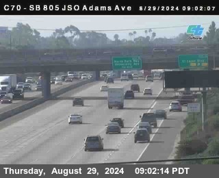 SB 805 at Madison Ave (Off Ramp)