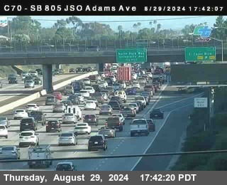 SB 805 at Madison Ave (Off Ramp)