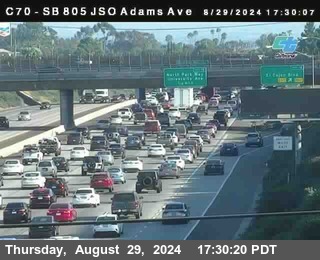 SB 805 at Madison Ave (Off Ramp)