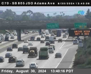 SB 805 at Madison Ave (Off Ramp)