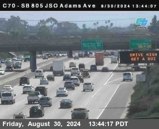 SB 805 at Madison Ave (Off Ramp)