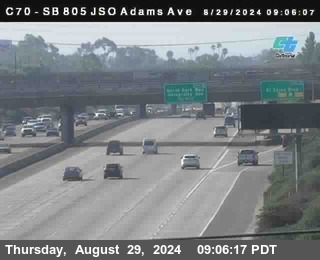 SB 805 at Madison Ave (Off Ramp)