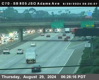 SB 805 at Madison Ave (Off Ramp)