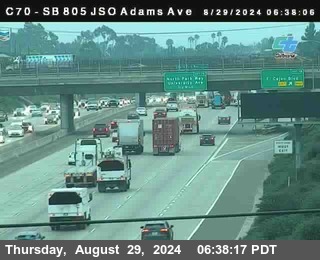 SB 805 at Madison Ave (Off Ramp)