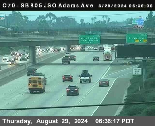 SB 805 at Madison Ave (Off Ramp)