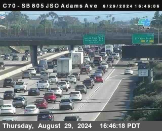 SB 805 at Madison Ave (Off Ramp)