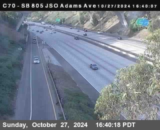 SB 805 at Madison Ave (Off Ramp)