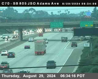 SB 805 at Madison Ave (Off Ramp)