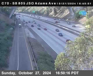 SB 805 at Madison Ave (Off Ramp)