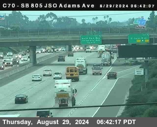 SB 805 at Madison Ave (Off Ramp)