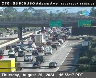 SB 805 at Madison Ave (Off Ramp)