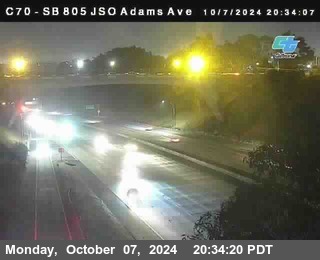 SB 805 at Madison Ave (Off Ramp)