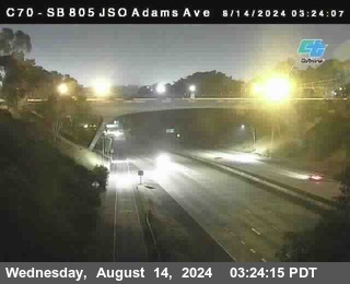 SB 805 at Madison Ave (Off Ramp)