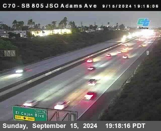 SB 805 at Madison Ave (Off Ramp)