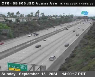 SB 805 at Madison Ave (Off Ramp)