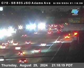 SB 805 at Madison Ave (Off Ramp)