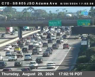 SB 805 at Madison Ave (Off Ramp)