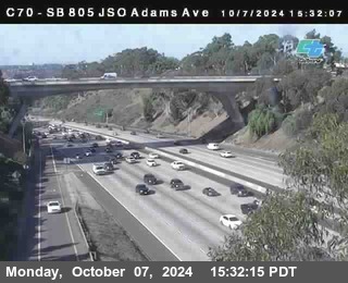 SB 805 at Madison Ave (Off Ramp)