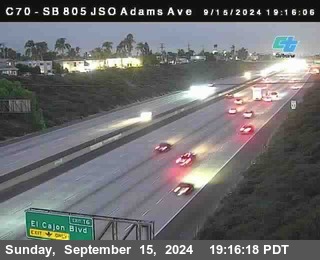 SB 805 at Madison Ave (Off Ramp)