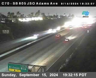 SB 805 at Madison Ave (Off Ramp)