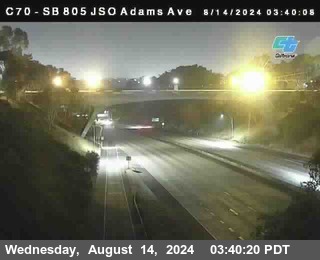 SB 805 at Madison Ave (Off Ramp)