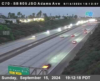 SB 805 at Madison Ave (Off Ramp)