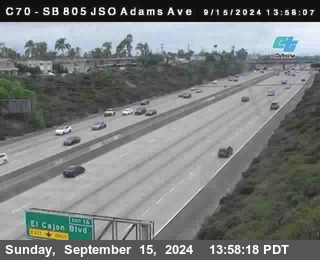 SB 805 at Madison Ave (Off Ramp)