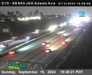 SB 805 at Madison Ave (Off Ramp)