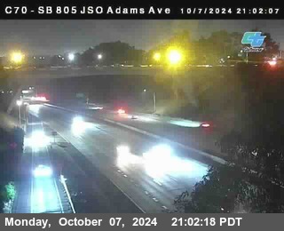 SB 805 at Madison Ave (Off Ramp)