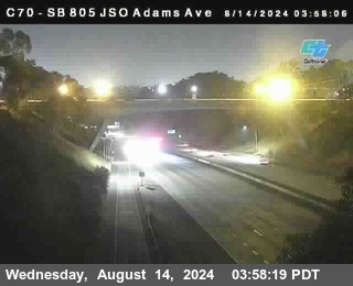 SB 805 at Madison Ave (Off Ramp)