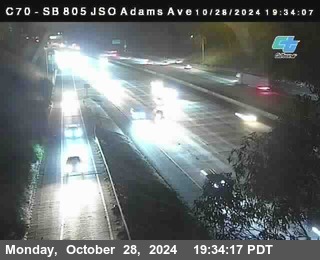 SB 805 at Madison Ave (Off Ramp)