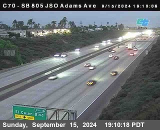 SB 805 at Madison Ave (Off Ramp)