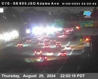 SB 805 at Madison Ave (Off Ramp)