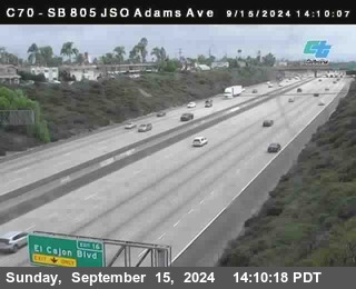 SB 805 at Madison Ave (Off Ramp)